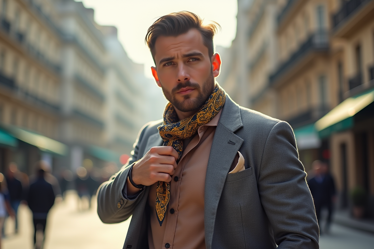 foulard homme
